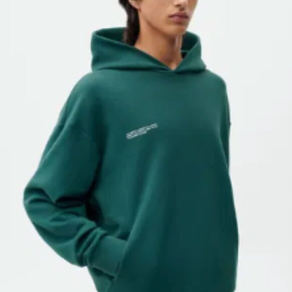 PANGAIA Hoodie in Khaki Green – Size XS - Picture 6 of 7